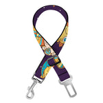 Cute Cartoon Aries Pattern Print Dog Seat Belt