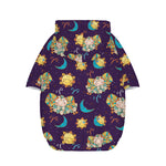 Cute Cartoon Aries Pattern Print Dog Zip Up Hoodie