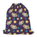 Cute Cartoon Aries Pattern Print Drawstring Bag
