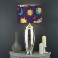 Cute Cartoon Aries Pattern Print Drum Lamp Shade