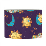 Cute Cartoon Aries Pattern Print Drum Lamp Shade