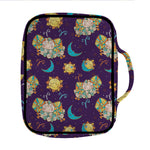 Cute Cartoon Aries Pattern Print Front Pocket Bible Bag