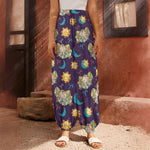 Cute Cartoon Aries Pattern Print Harem Pants