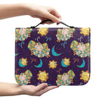 Cute Cartoon Aries Pattern Print Leather Bible Cover