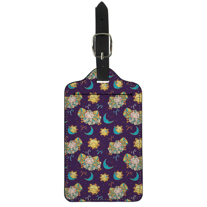 Cute Cartoon Aries Pattern Print Luggage Tag