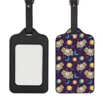 Cute Cartoon Aries Pattern Print Luggage Tag