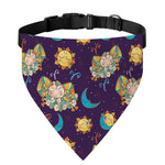 Cute Cartoon Aries Pattern Print Over The Collar Dog Bandana