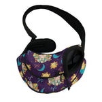 Cute Cartoon Aries Pattern Print Pet Sling Carrier