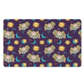 Cute Cartoon Aries Pattern Print Polyester Doormat