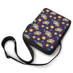 Cute Cartoon Aries Pattern Print Rectangular Crossbody Bag