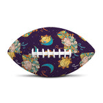 Cute Cartoon Aries Pattern Print Rugby Ball