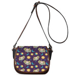 Cute Cartoon Aries Pattern Print Saddle Bag