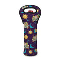 Cute Cartoon Aries Pattern Print Single Neoprene Wine Tote