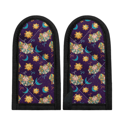Cute Cartoon Aries Pattern Print Skillet Handle Cover