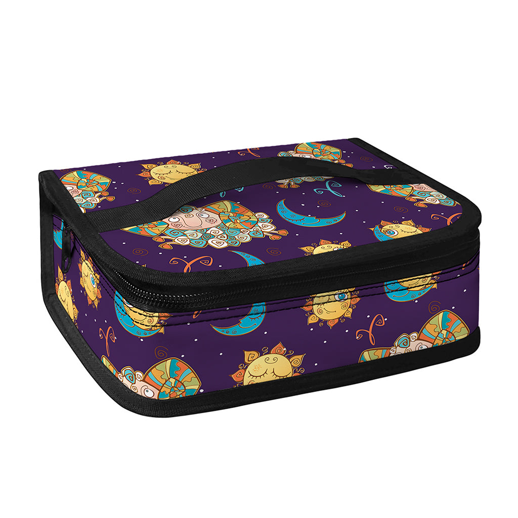 Cute Cartoon Aries Pattern Print Small Lunch Bag