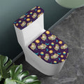 Cute Cartoon Aries Pattern Print Toilet Lid And Tank Cover Set
