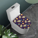 Cute Cartoon Aries Pattern Print Toilet Lid Cover