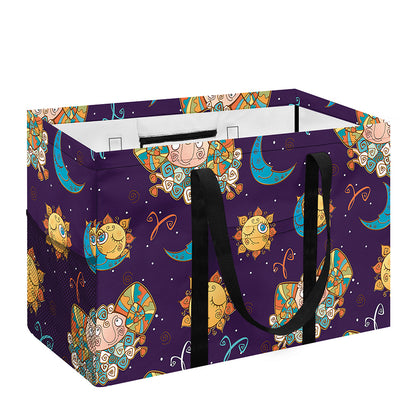 Cute Cartoon Aries Pattern Print Utility Tote Bag
