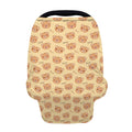 Cute Cartoon Baby Bear Pattern Print Baby Seat Cover