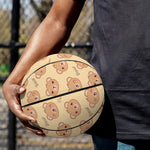 Cute Cartoon Baby Bear Pattern Print Basketball