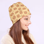 Cute Cartoon Baby Bear Pattern Print Beanie