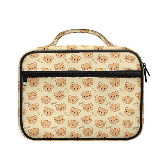 Cute Cartoon Baby Bear Pattern Print Briefcase Bible Bag
