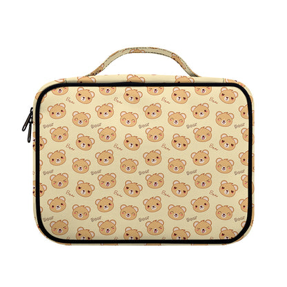 Cute Cartoon Baby Bear Pattern Print Briefcase Bible Bag