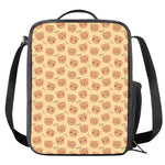 Cute Cartoon Baby Bear Pattern Print Crossbody Lunch Bag
