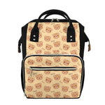 Cute Cartoon Baby Bear Pattern Print Diaper Bag