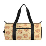 Cute Cartoon Baby Bear Pattern Print Gym Bag