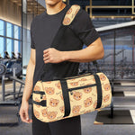 Cute Cartoon Baby Bear Pattern Print Gym Bag