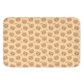 Cute Cartoon Baby Bear Pattern Print Indoor Door Mat