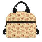 Cute Cartoon Baby Bear Pattern Print Insulated Lunch Bag