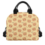 Cute Cartoon Baby Bear Pattern Print Insulated Lunch Bag