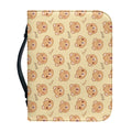 Cute Cartoon Baby Bear Pattern Print Leather Bible Cover