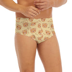 Cute Cartoon Baby Bear Pattern Print Men's Briefs