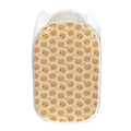 Cute Cartoon Baby Bear Pattern Print Mesh Laundry Hamper