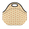 Cute Cartoon Baby Bear Pattern Print Neoprene Lunch Bag