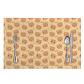 Cute Cartoon Baby Bear Pattern Print Placemat
