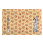 Cute Cartoon Baby Bear Pattern Print Placemat