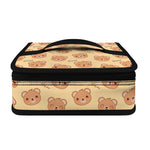 Cute Cartoon Baby Bear Pattern Print Small Lunch Bag