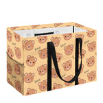 Cute Cartoon Baby Bear Pattern Print Utility Tote Bag