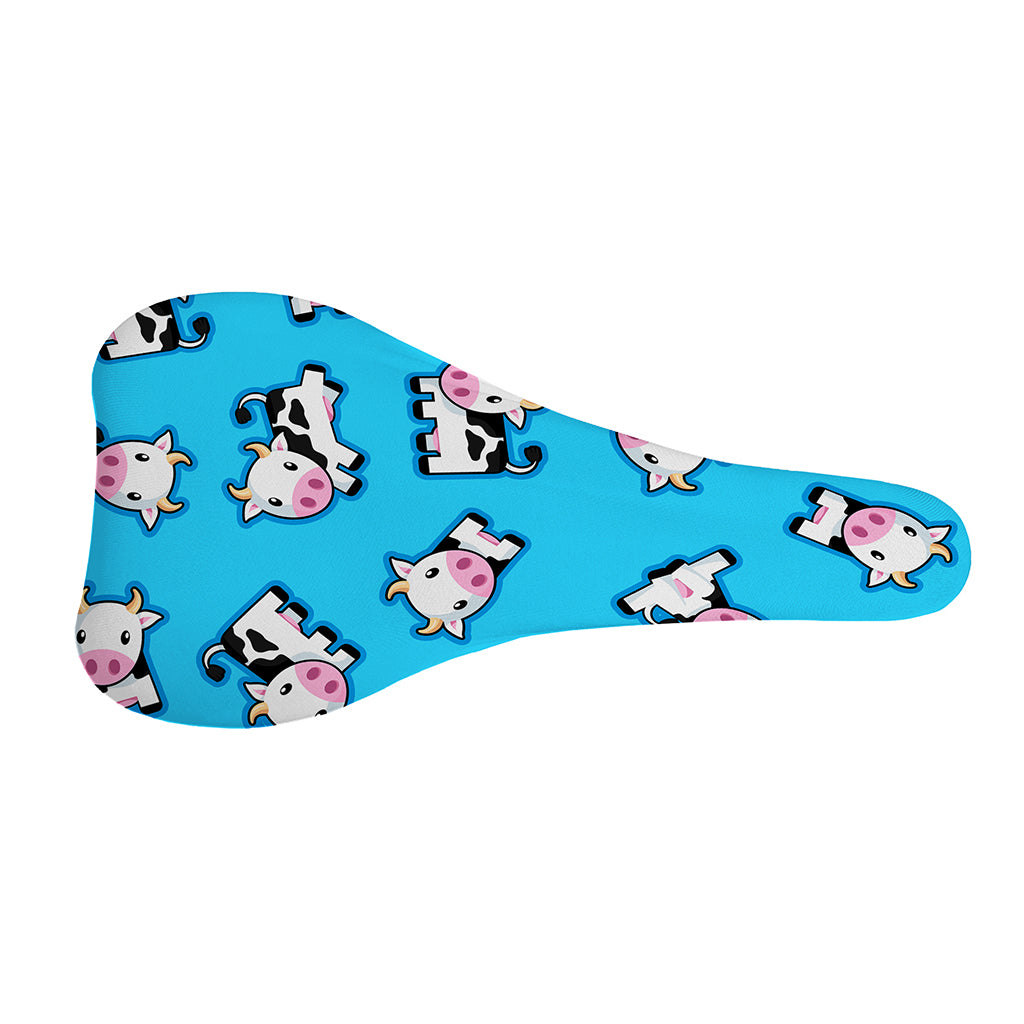 Cute Cartoon Baby Cow Pattern Print Bicycle Seat Cover