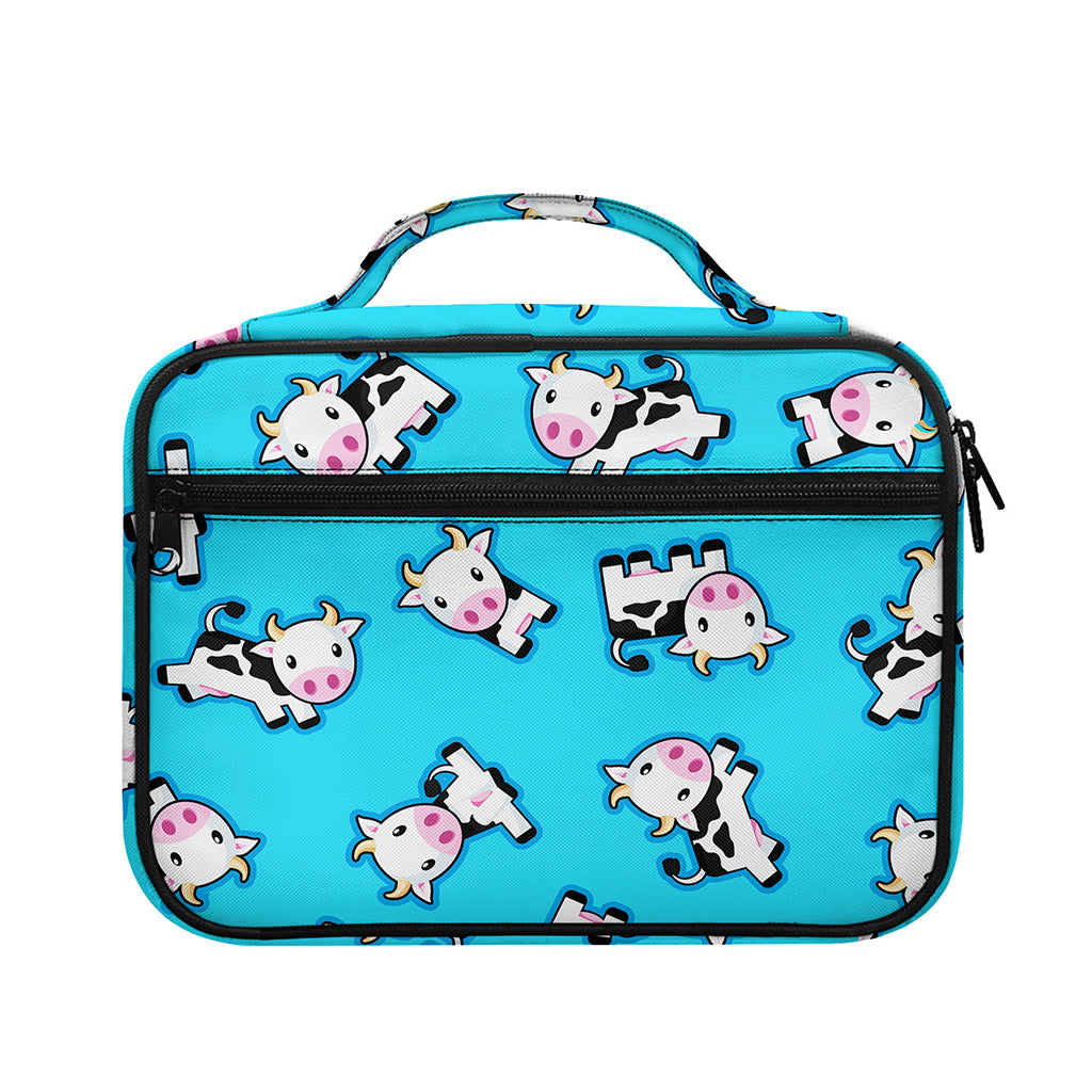 Cute Cartoon Baby Cow Pattern Print Briefcase Bible Bag
