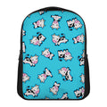Cute Cartoon Baby Cow Pattern Print Casual Backpack
