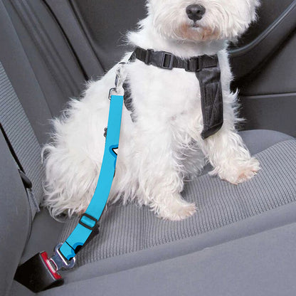 Cute Cartoon Baby Cow Pattern Print Dog Seat Belt