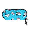 Cute Cartoon Baby Cow Pattern Print Glasses Case
