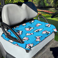 Cute Cartoon Baby Cow Pattern Print Golf Cart Seat Cover