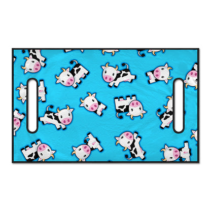 Cute Cartoon Baby Cow Pattern Print Golf Cart Seat Cover