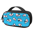 Cute Cartoon Baby Cow Pattern Print Portable Cooler Travel Case